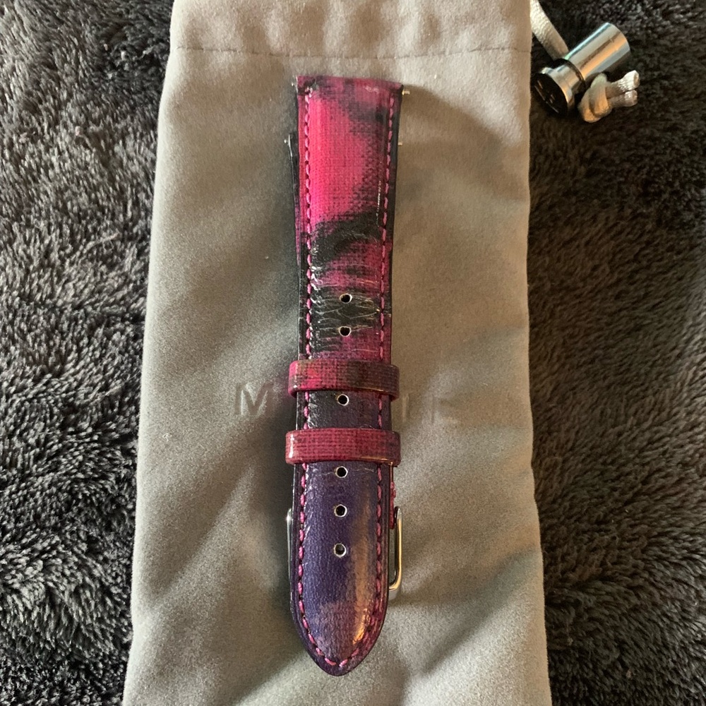 Michele 20mm Purple/ Pink Watch
Strap Band